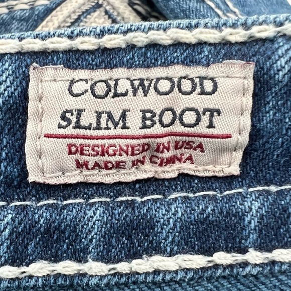 MEK DNM Colwood Slim Boot Cut Jeans Size 27 x 34 Women's - Picture 6 of 8
